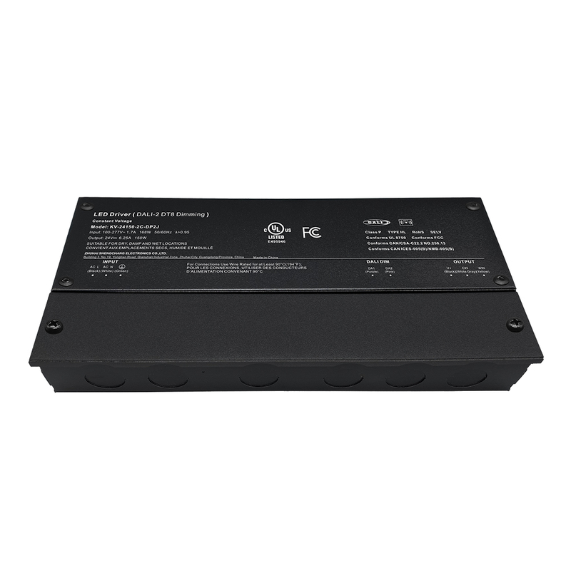 DP2J-N 100W Constant Current DALI 2 Push Dimmable LED Driver for LED Ceiling Light