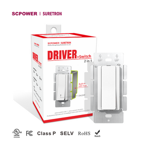 60W 96W 100W 120W 160W Constant Voltage Non-Dimmable Driver+ Switch 2 in 1 12V 24V 48V Output