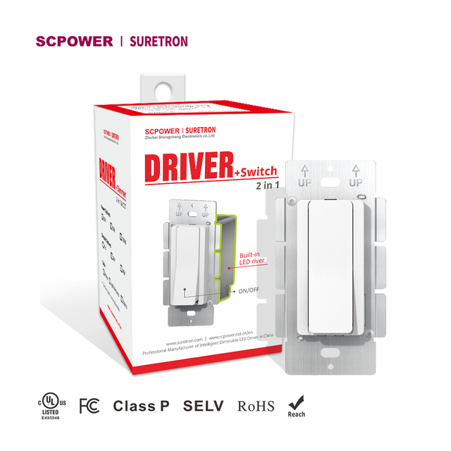 60W 96W 100W 120W 160W Constant Voltage Non-Dimmable Driver+ Switch 2 in 1 12V 24V 48V Output