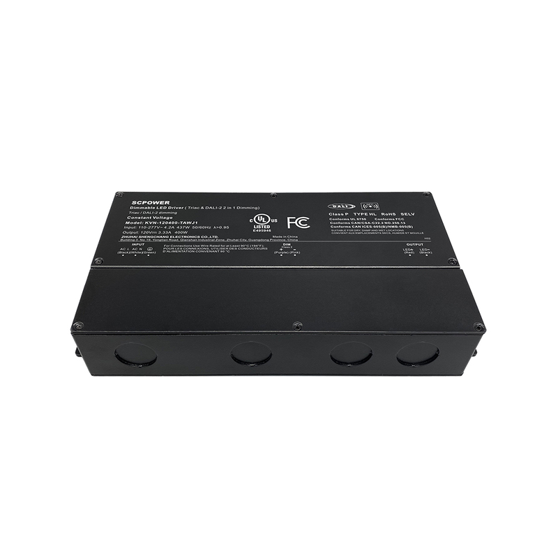 150W 200W 400W 600W CV Triac DALI-2 LED Strip Power Supply 120 V 1250 5000 mA DC Outdoor