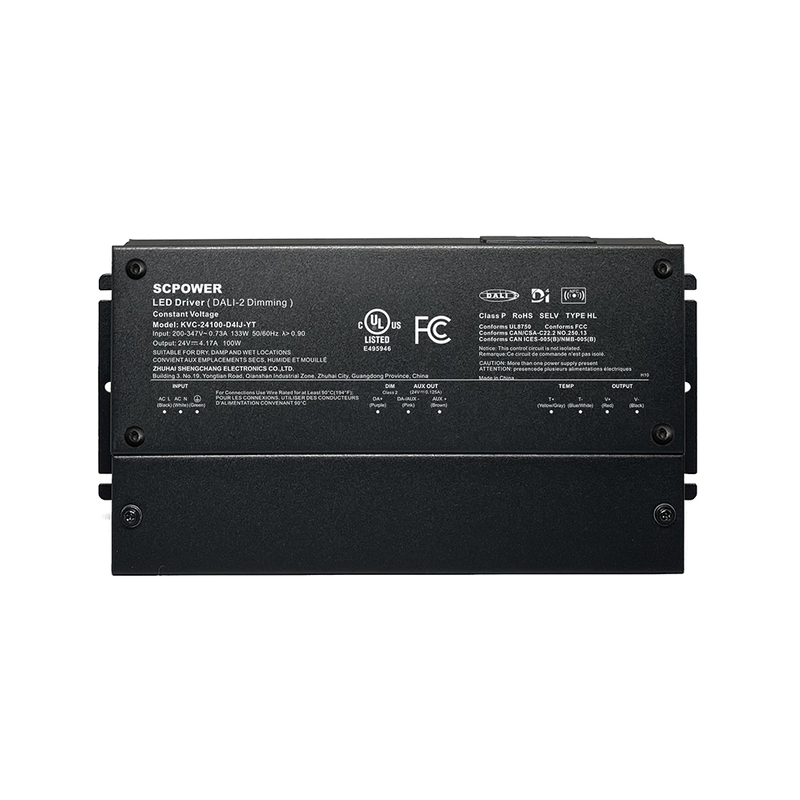 192W 200W CCT DALI 2 D4i&nbsp;Dimmable Constant Voltage L E D Driver 4A 8A