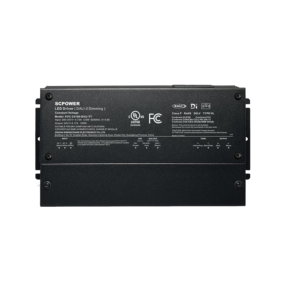 192W 200W CCT DALI 2 D4i&nbsp;Dimmable Constant Voltage L E D Driver 4A 8A