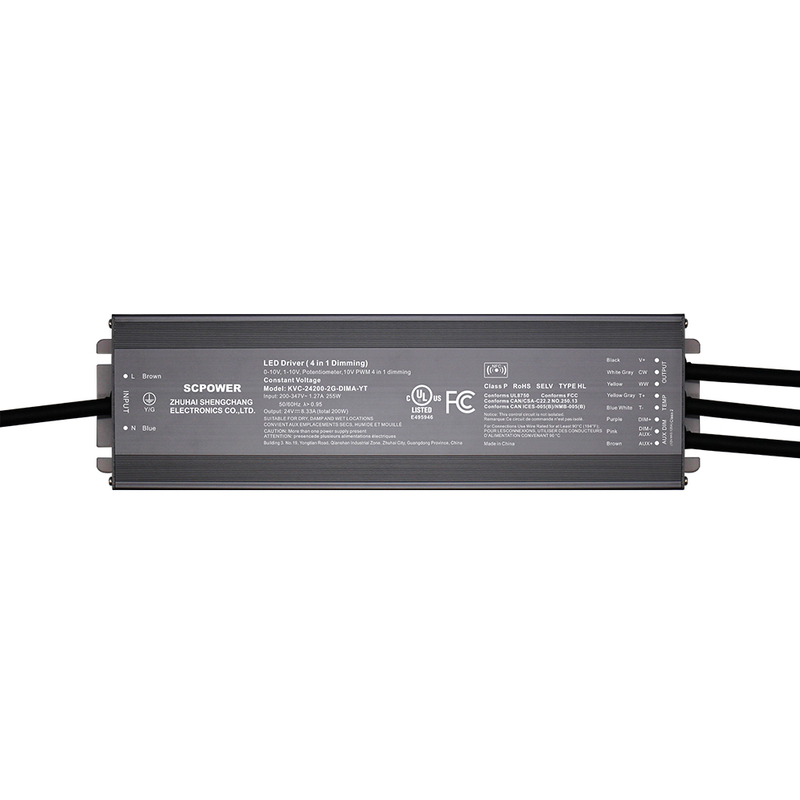 200W CCT 0-10V Constant Voltage LED Driver