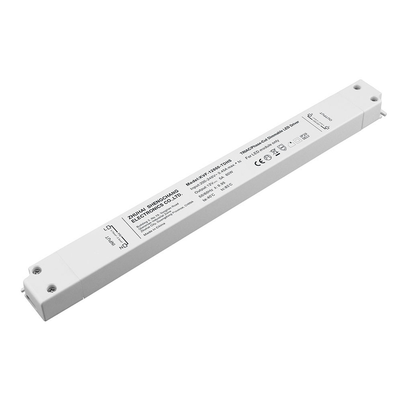 60 Watt CV Triac Dimmable Linear LED Power Supply for led tape light