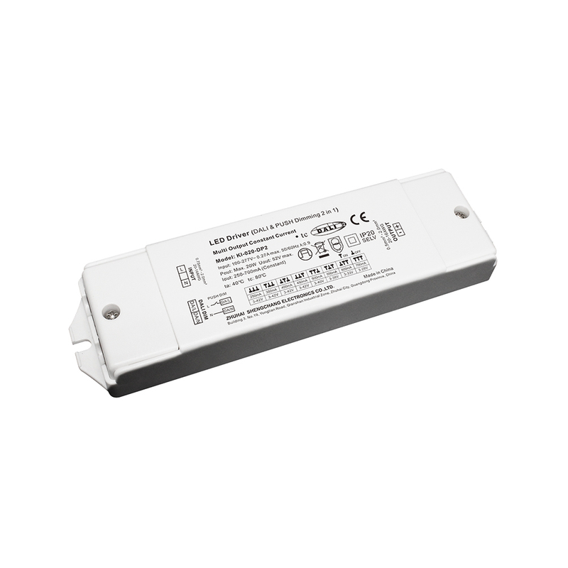 DP2 10W 20W 40W 60W Konstante Strom Dali 2 Push Class 2 LED -Treiber