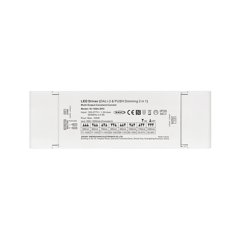 DP2 100W Curent constant RGBW RGB Dali-2 Push DIDMABLE DRIVER DALI