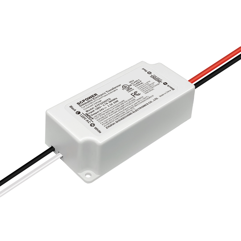 60W 96W Triac Dimmable Low Voltage Transformer 12 24 Volt LED Lights