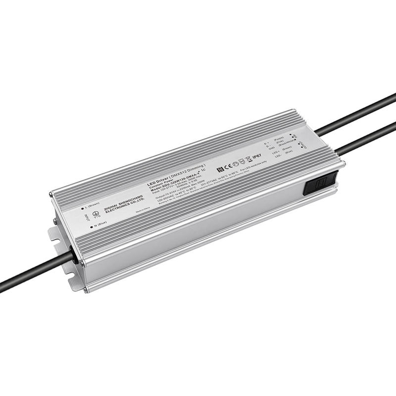 100W 150W 200W 240W 320W 480W 720W 18V-422V DC DMX IP67 Waterproof LED Driver 120-277V AC