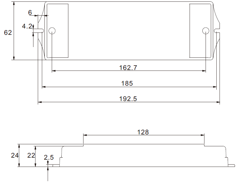 60W CV CW DMX512 LED Driver 12Vdc 24Vdc 36Vdc 48Vdc (9)