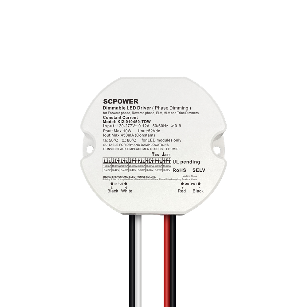 10W 15W 20W 30W 40W 50W Triac Dimmable LED Driver Constant Current Round LED Strip