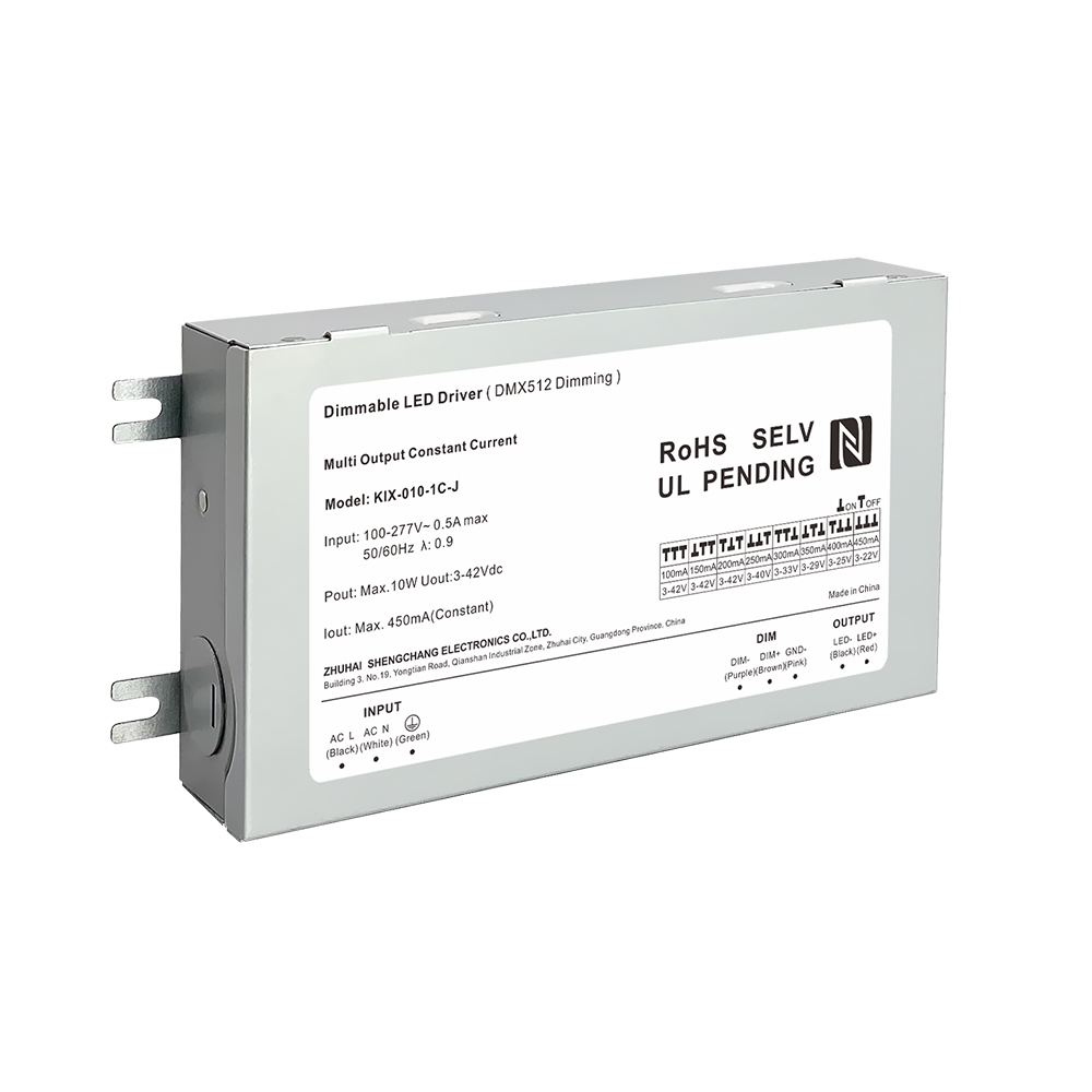 10W 20W 40W 60W DC Output Constant Current DMX512&nbsp;Dimmable LED&nbsp;Driver