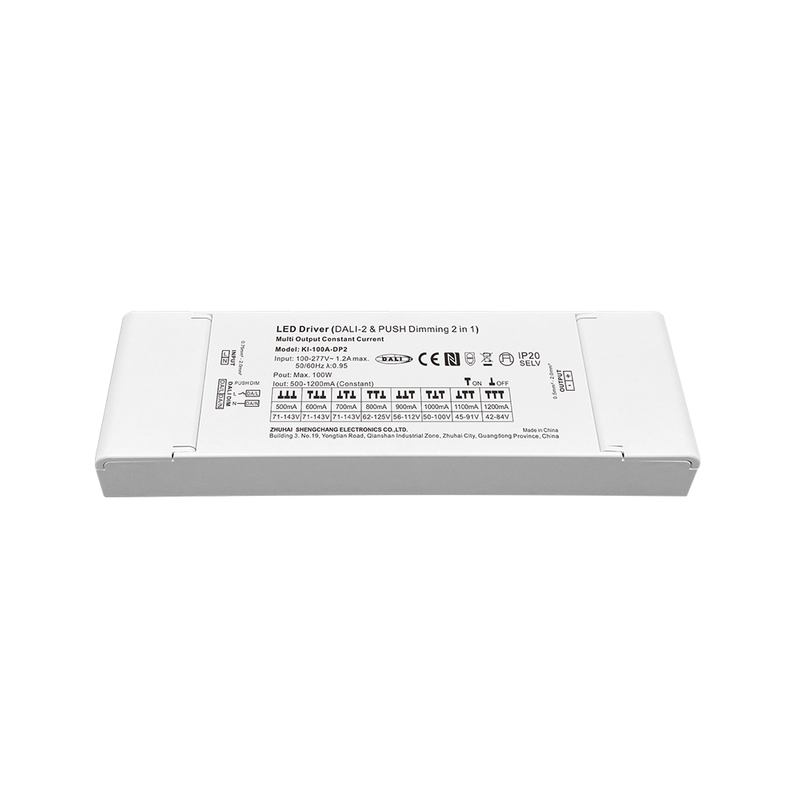 DP2 100W Curent constant RGBW RGB Dali-2 Push DIDMABLE DRIVER DALI