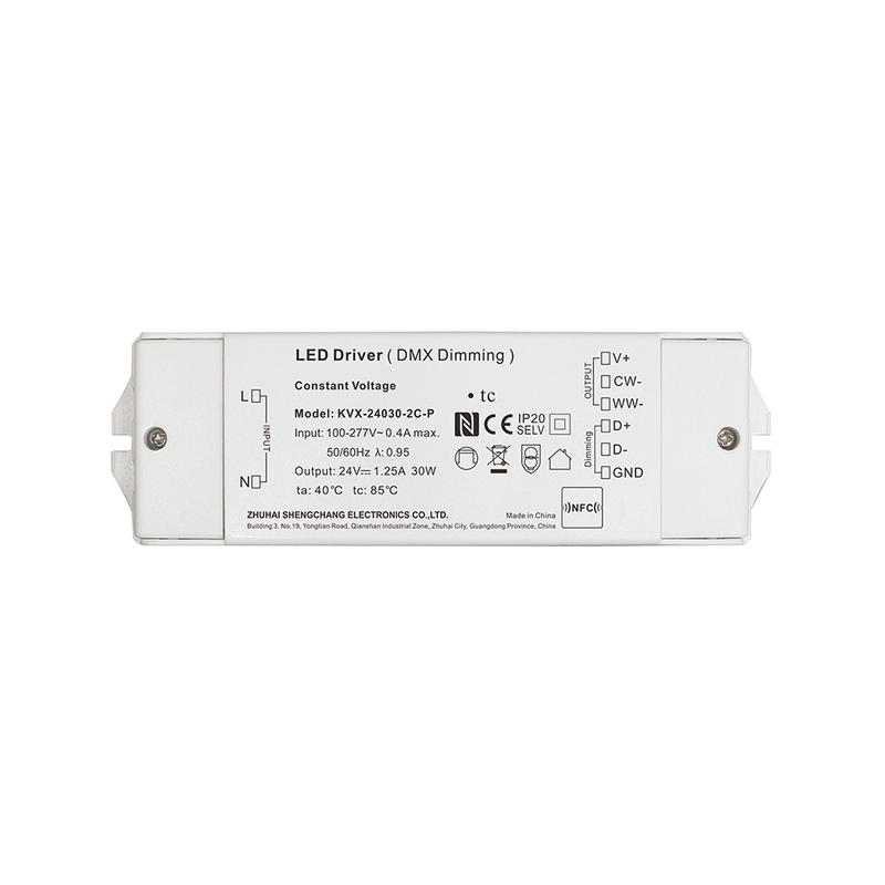 30W Class 2 CV CCT DMX512 Constant Voltage LED Driver Lighting LED DMX