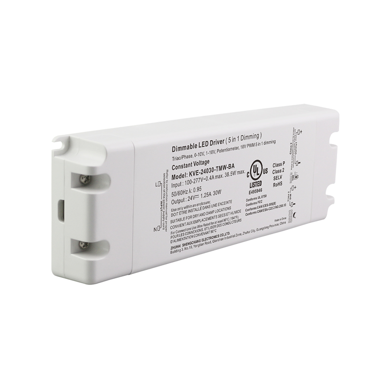 30W Triac 0-10V Dimmable LED Drivers CV