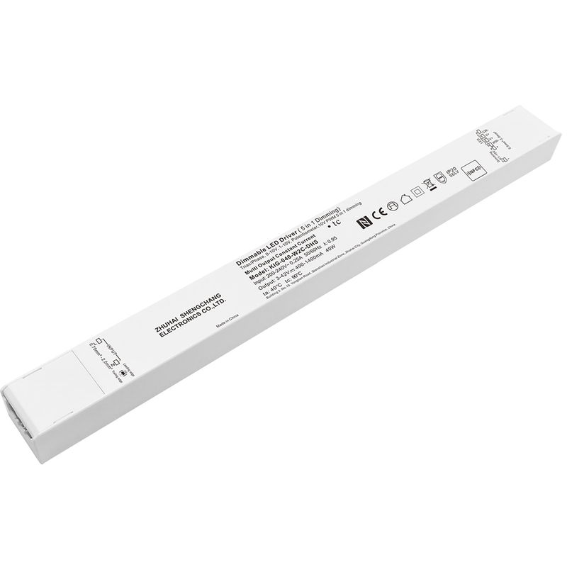 30W 40W 60W Triac 0-10V Dimming Linear Driver CC 100vac 110vac 120vac 277vac