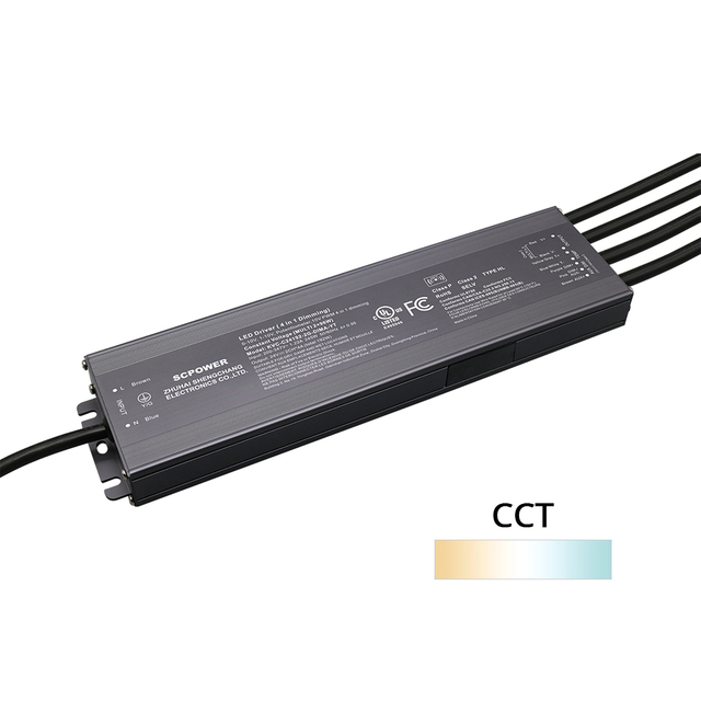 192W CCT 0-10V&nbsp;Dimmable Constant Voltage LEDDriver 24V 36V 48V DC