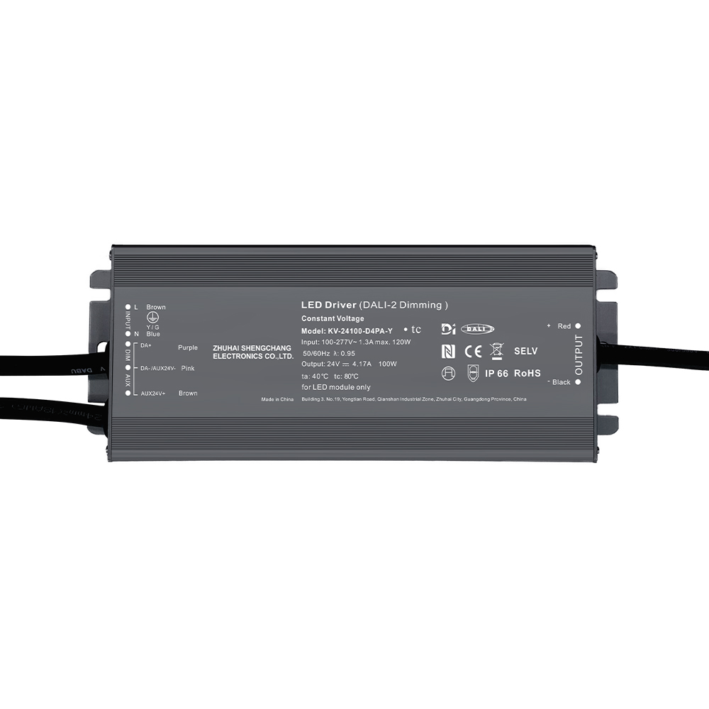 D4P 80 96 100 120 watt&nbsp;CV DALI-2&nbsp;D4i&nbsp;Push&nbsp;LED&nbsp;Driver 12V 24V 36V 48V