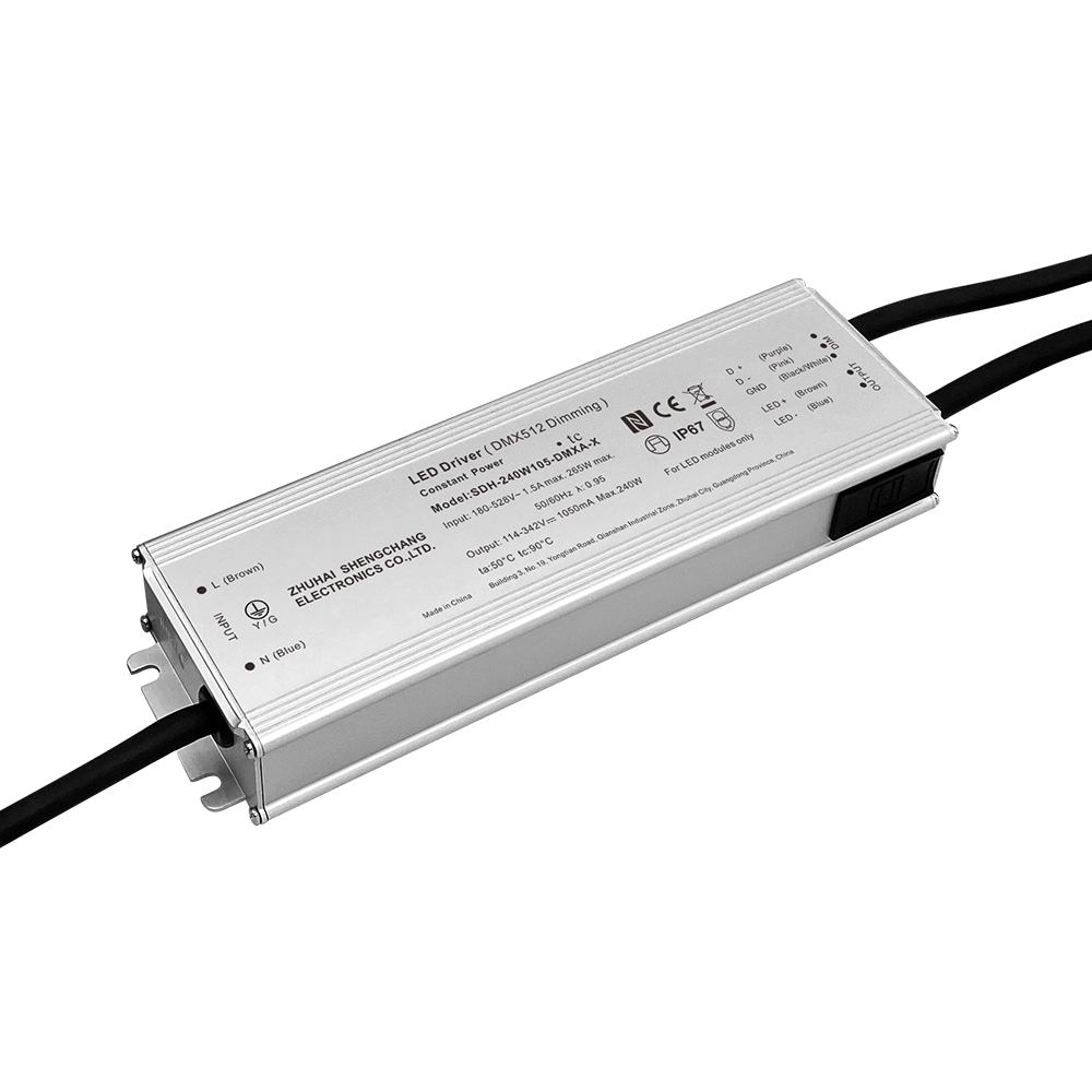 100W 150W 200W 240W 320W 480W 600W 800W DMX απομονωμένο οδηγό LED 220-480V AC