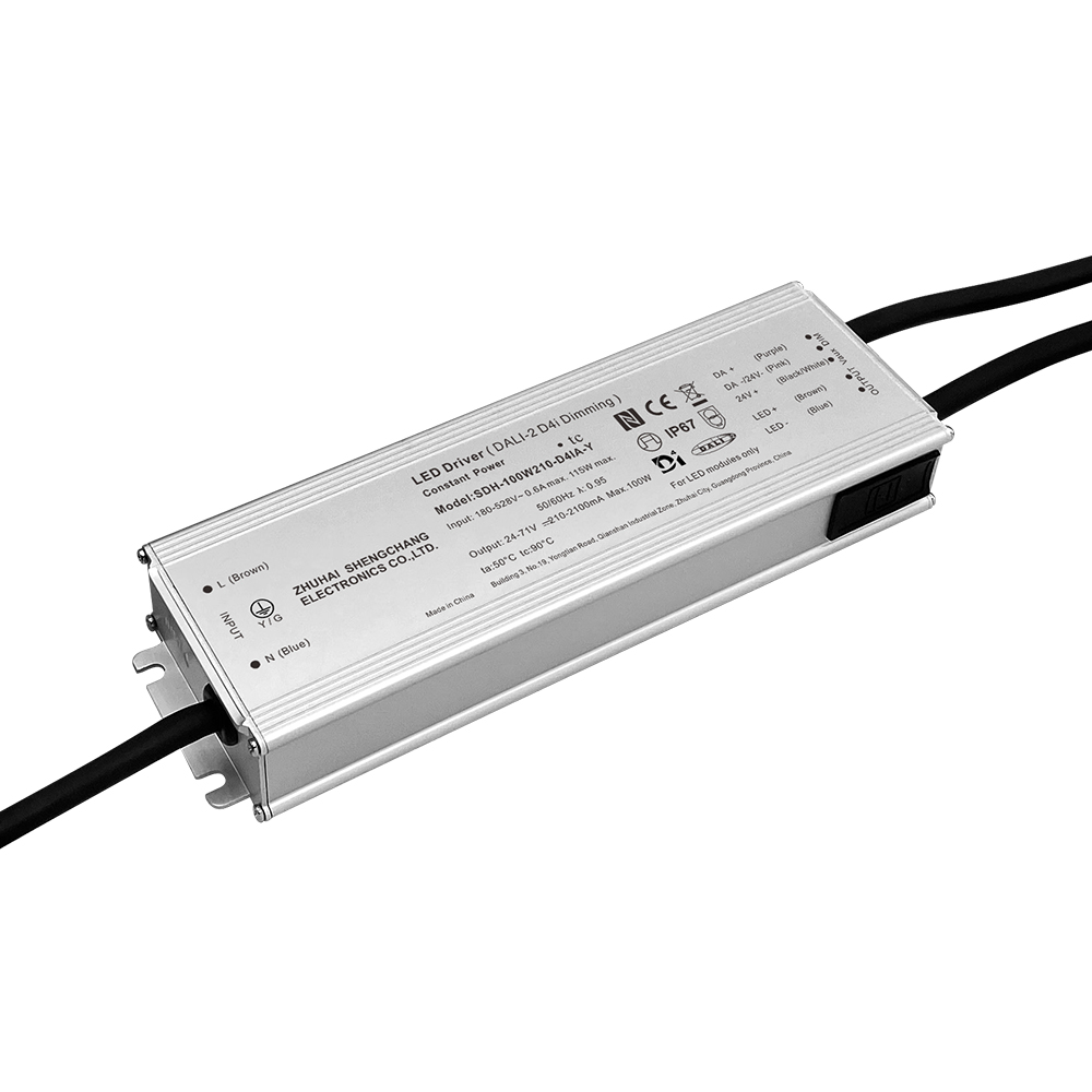 100W 150W 200W 240W 320W 480W 600W 800W DALI-2 D4I Απομονωμένο οδηγό LED 220-480V AC