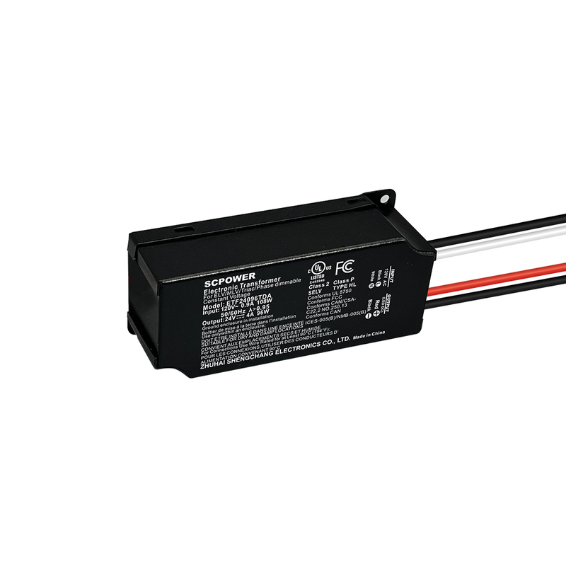 60W 96W Triac Dimmable LED Transformer 12 24 Volt