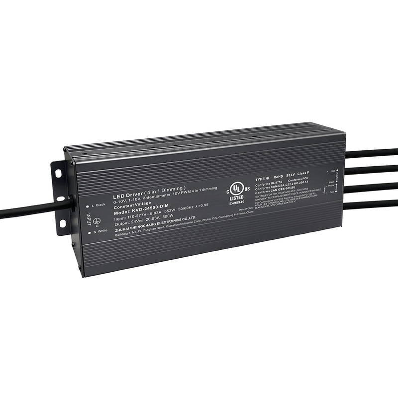 500W 600W CV 0-10V Dimmable LED Power Supply for Lights