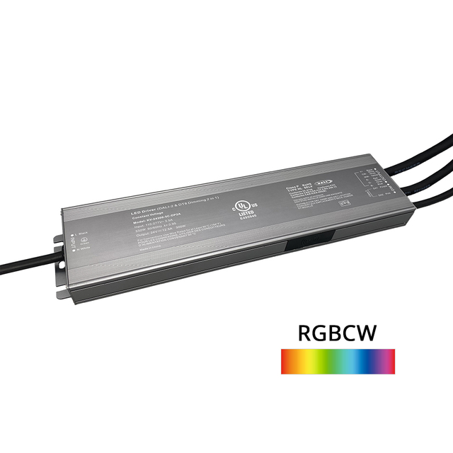 DP2 300W CV RGB CW DALI 2 Push Dimmable LED Driver 12Vdc 24Vdc 36Vdc 48Vdc