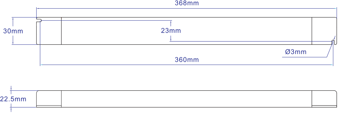 150W LED Power Supply Size