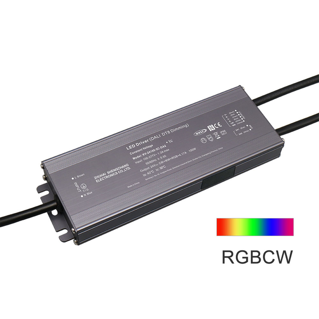 DP2 300W CV RGB CW DALI 2 Push Dimmable LED Driver 12Vdc 24Vdc 36Vdc 48Vdc