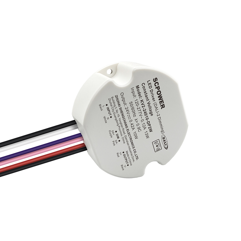 DP2 10W 15W 20W 25W 30W 40W CV Class 2 Class P Dimmable LED Driver Circular Plastic Driver in Vietnam Factory