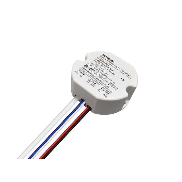 10 15 20 25 30 40 Watt Triac 0-10V&nbsp;Dimmable LED Driver CV Circular Plastic