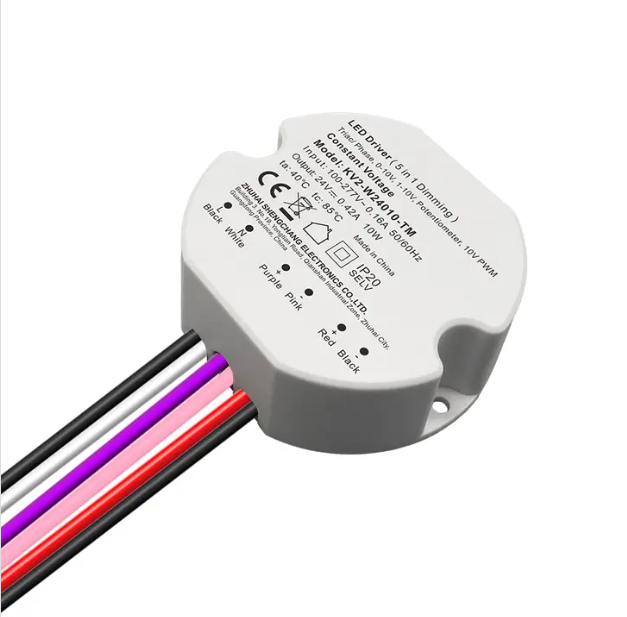 10W Triac LED Driver Constant-Current Circular 100-277VAC Fixtures
