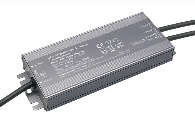 300W 0-10V LED Driver Triac Dim-to-Warm IP66 Industrial
