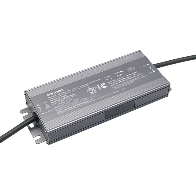 150W 200W 400W 600W Constant Voltage Triac Dimmable LED Strip Power Supply FCC UL Listed