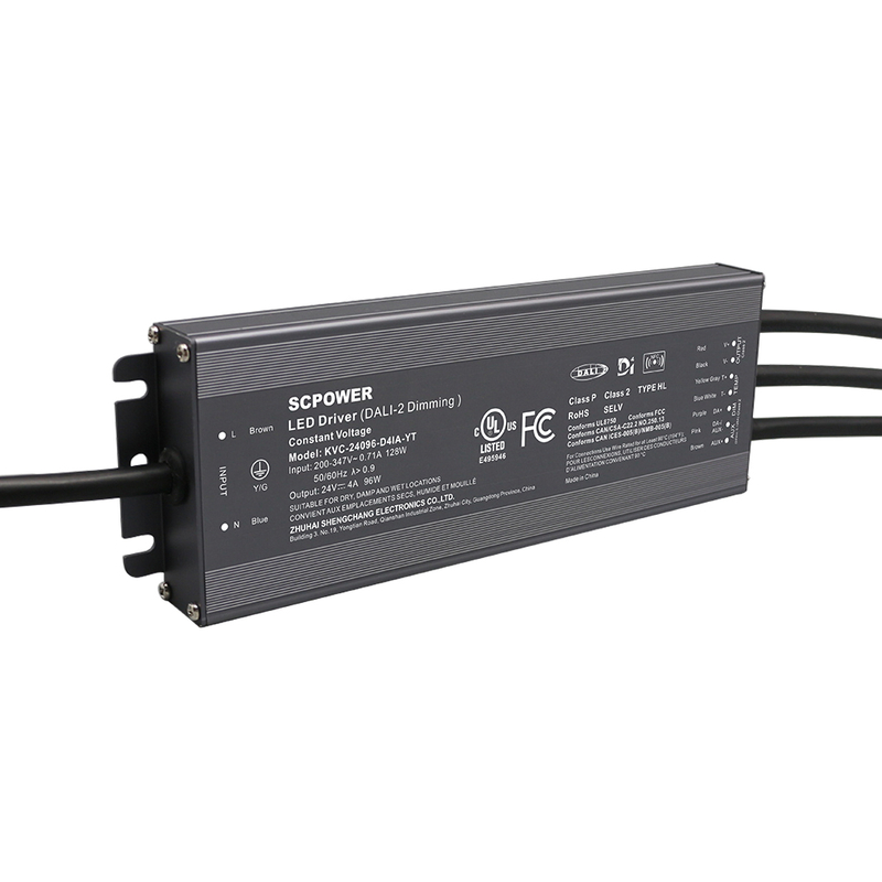 60W 96W 100W 120W DALI 2 D4i&nbsp;Dimmable Constant Voltage Power LED Driver 12V 24V 36V 48V DC