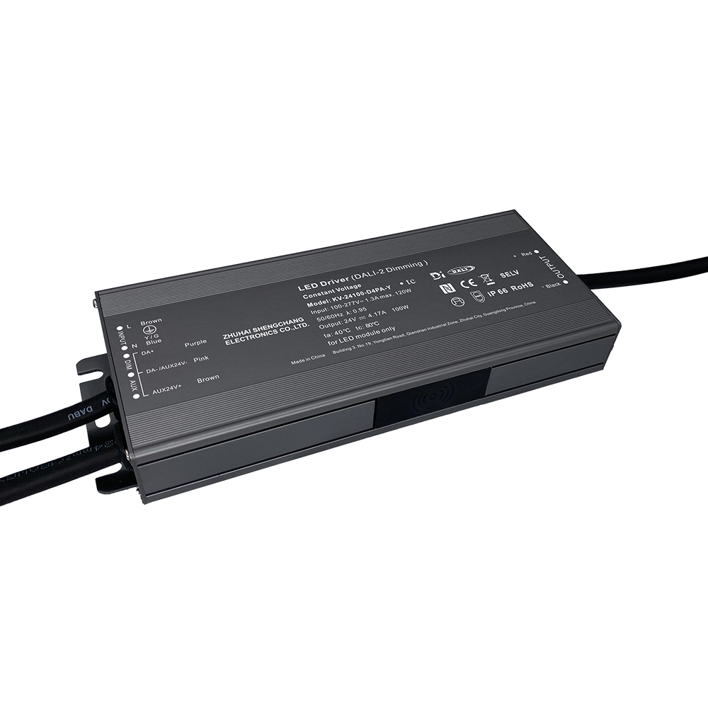 D4P 80 96 100 120 Вт CV DALI-2 D4i Push LED Driver 12V 24V 36V 48V