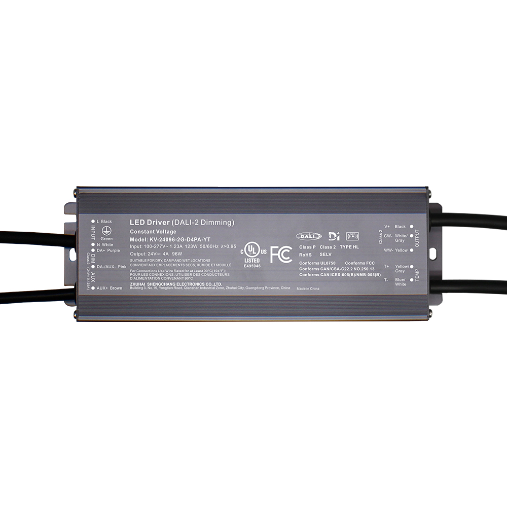 D4P 80 96 100 120 150 200 วัตต์ CV CCT Push DALI-2 D4i ไดรเวอร์กล่องแยก