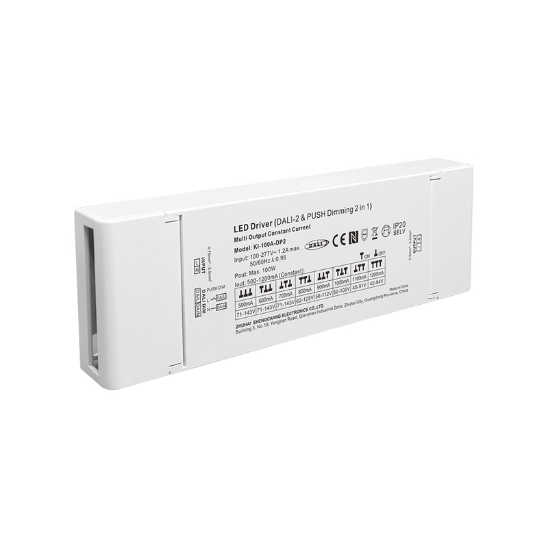 DP2 100W Curent constant RGBW RGB Dali-2 Push DIDMABLE DRIVER DALI