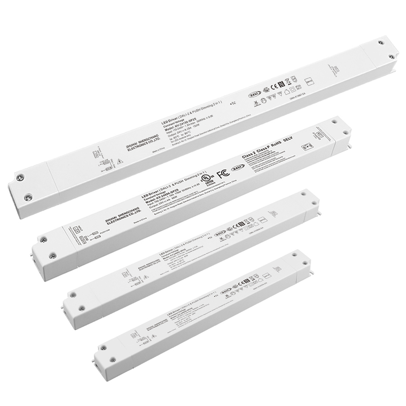 DP2 30W 36W 60W 96W 100W 150W CV DALI 2 ดันไดรเวอร์ LED Dimmable LED พลาสติกเชิงเส้น