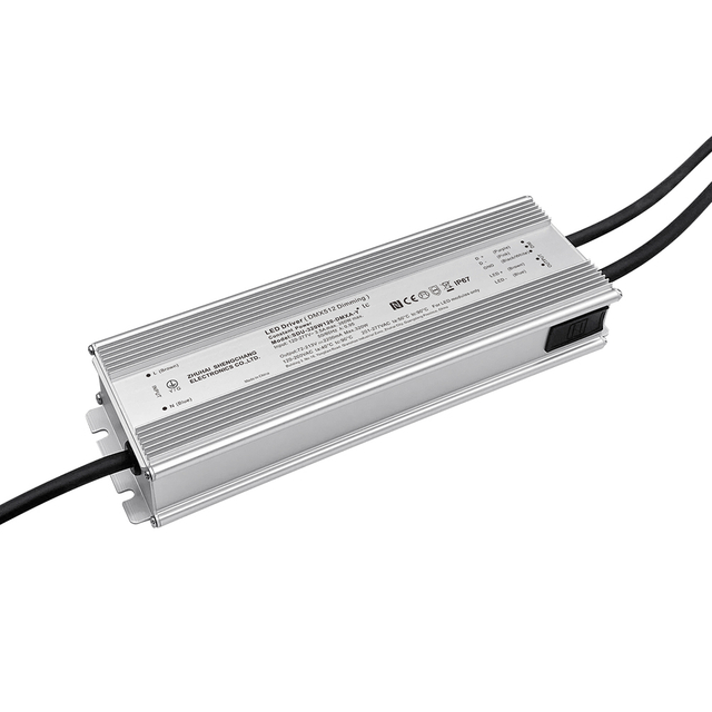 100W 150W 200W 240W 320W 480W 720W 18V-422V DC DMX IP67 Vodoodporni LED gonilnik 120-277V AC