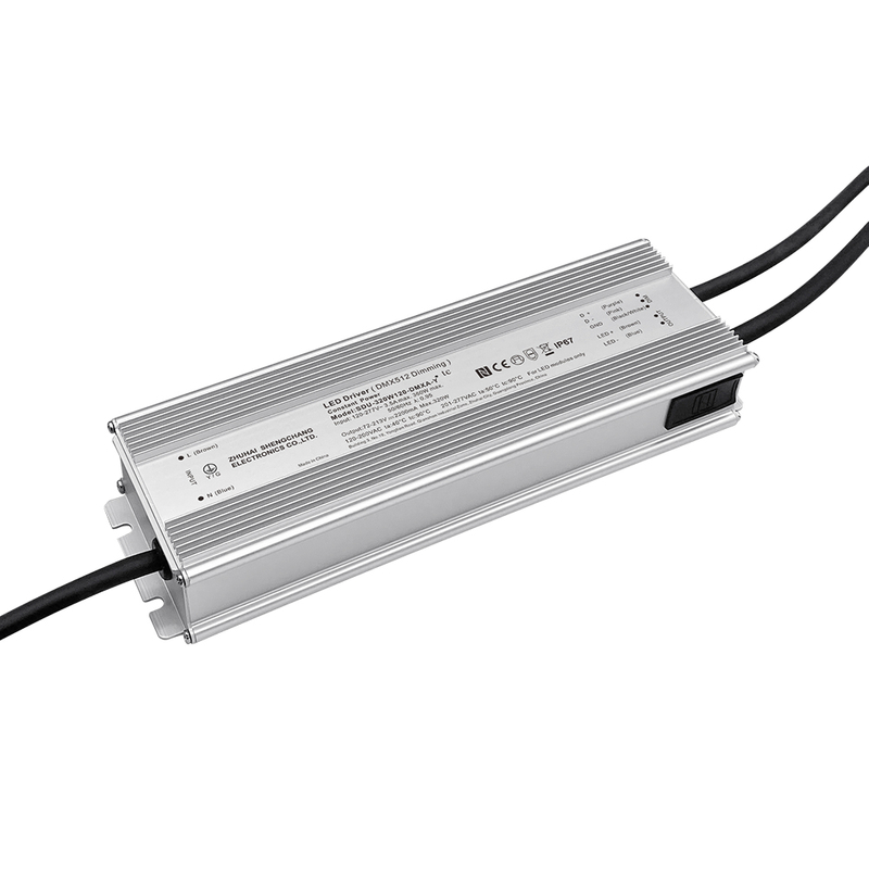 100W 150W 200W 240W 320W 480W 720W 18V-422V DC DMX IP67 Pilote LED imperméable 120-277V AC
