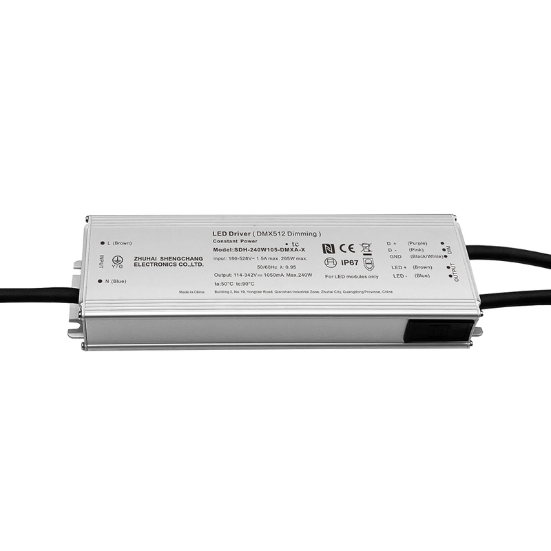 100W 150W 200W 240W 320W 480W 600W 800W DMX Isoleret LED driver 220-480V AC