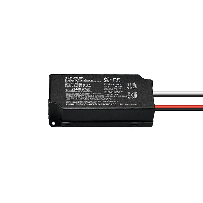 60W 96W Triac Dimmable LED Transformer 12 24 Volt