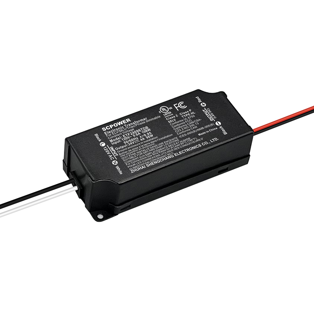 60W 96W triac dimmable lighting transpormer 12V 24V dc