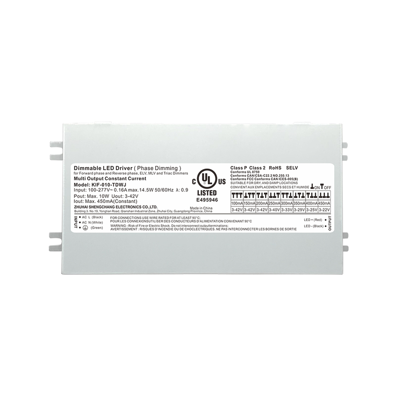 10W 20W 40W 60W CC Triac Dimming LED Power Supply with Junction box