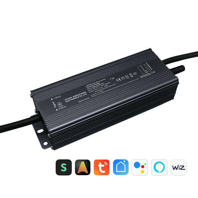 96W 100W 120W RGB CW 1 - 5 Channels BLE Dimmable Tuya Silvair Wiz Casambi LED Drivers CV 12 24 36 48 Volt