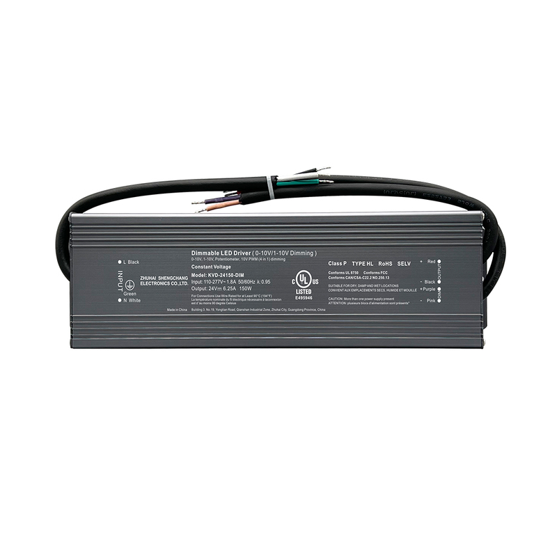 150W 200W CV 0-10V Dimmable LED Power Supply for LED