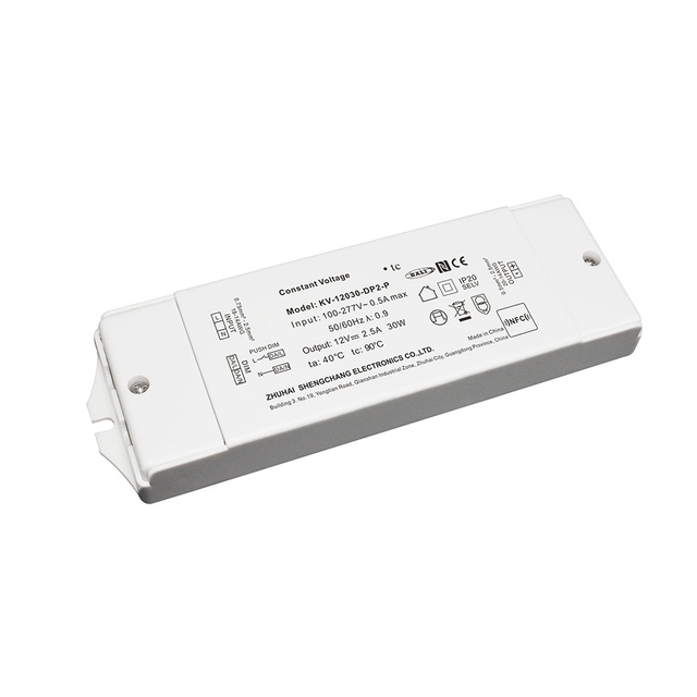 DP2 30W CV DALI 2 Push LED Driver 12 24 36 48 V