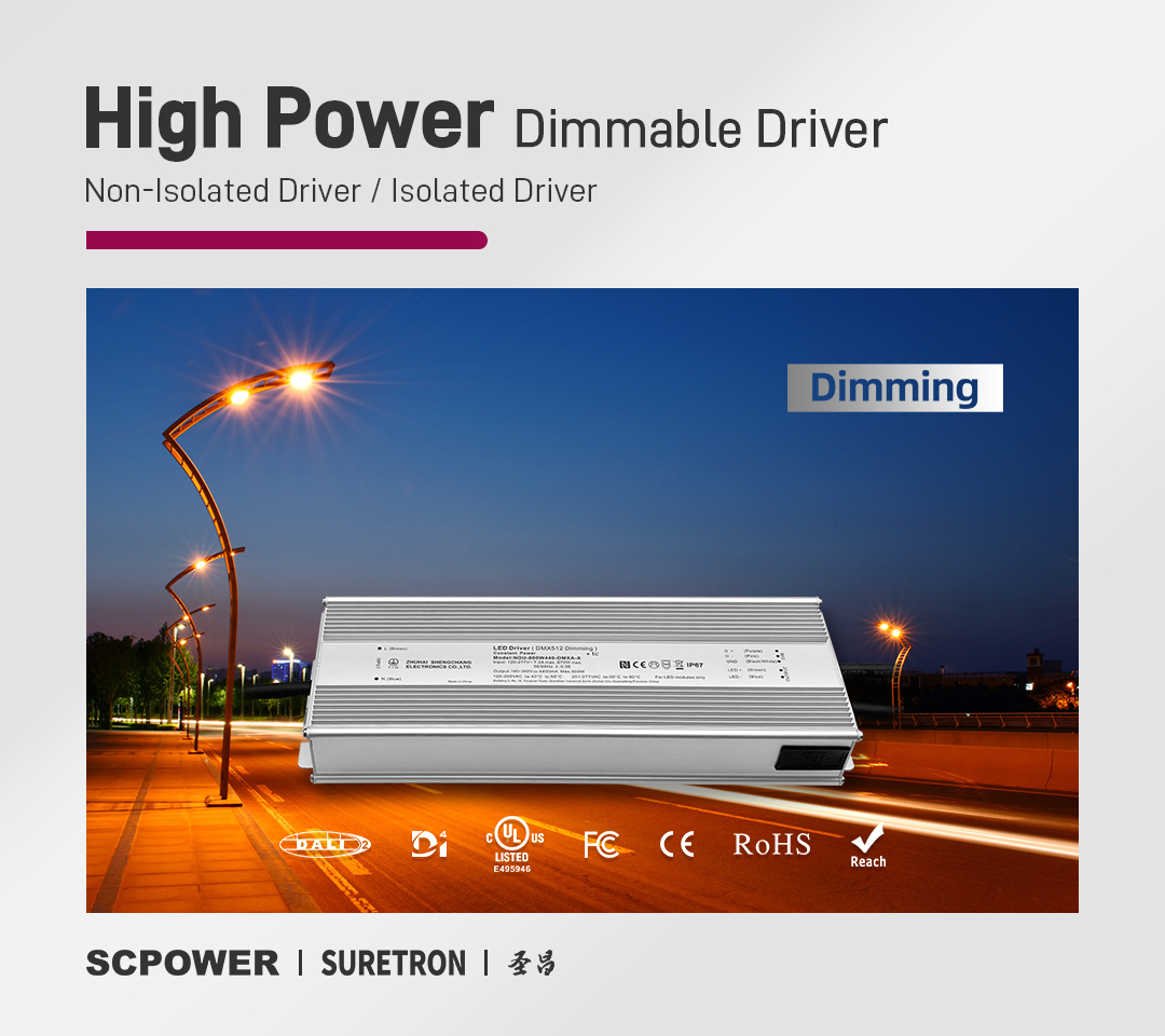 SCPOWER · 1800W High-Power Dimming Driver
