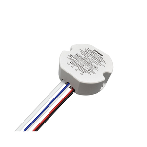 10 15 20 30 40 50 Watt CC Triac Dimmable LED Driver Small Round Plastic Driver of Adjustment Current LED Fixtures