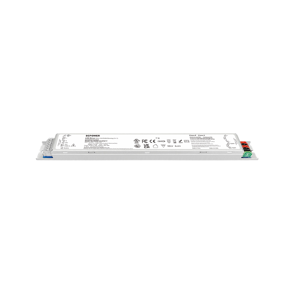 DP2F 20 40 60 100 watt Constant Current DALI-2 Push&nbsp;Dimmable LED&nbsp;Driver Linear Iron